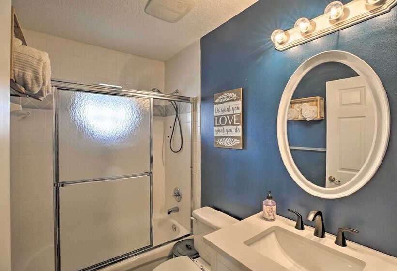 Waterfront Lake Placid Home W/dock & Fire Pit