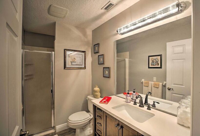 Waterfront Lake Placid Home W/dock & Fire Pit