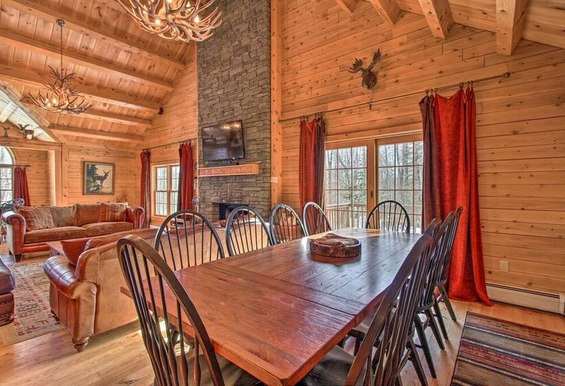 West Dover Cabin W/ Game Room, 4 Mi To Mt Snow!