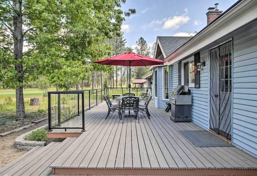 All Seasons Chewelah Home: Fish, Golf & Ski!