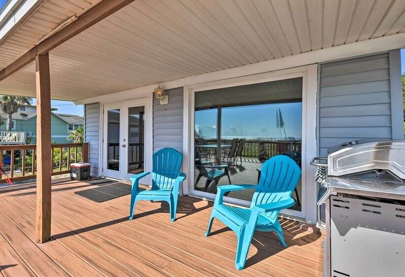 Oceanfront Amelia Island Cottage Near State Park!