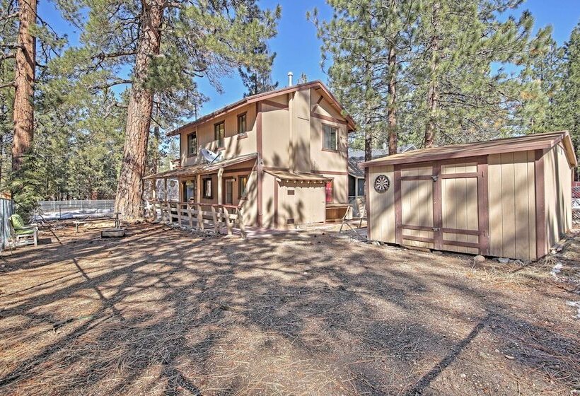 Big Bear Cabin W/ Fenced Yard: 4 Mi To Snow Summit