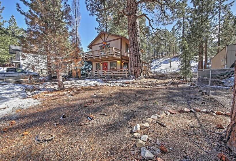 Big Bear Cabin W/ Fenced Yard: 4 Mi To Snow Summit