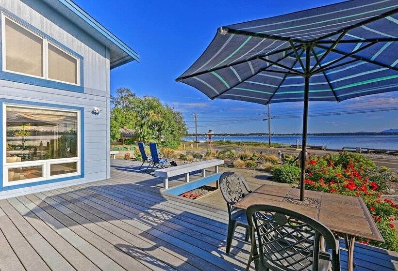 Birch Bay Waterfront Home   Steps To Beach!
