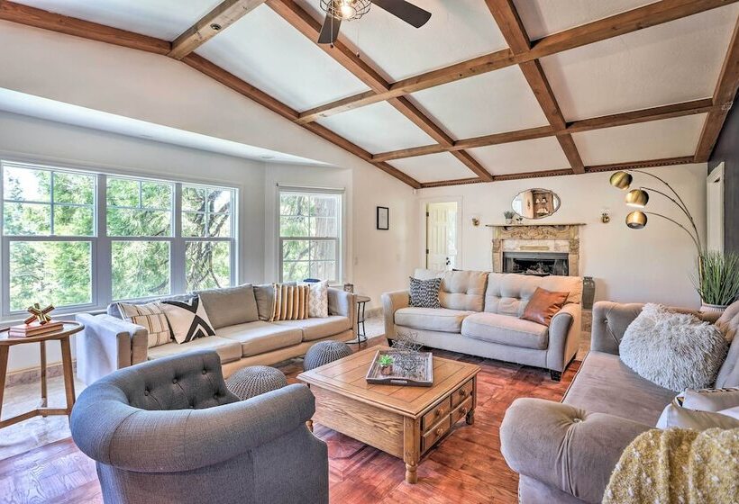 Boho Chic Home W/ Game Room Near Lake Gregory!