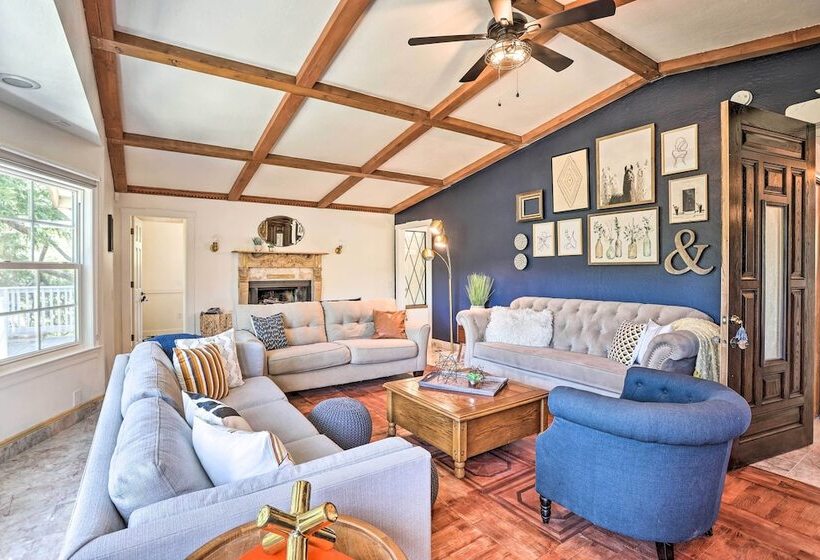 Boho Chic Home W/ Game Room Near Lake Gregory!
