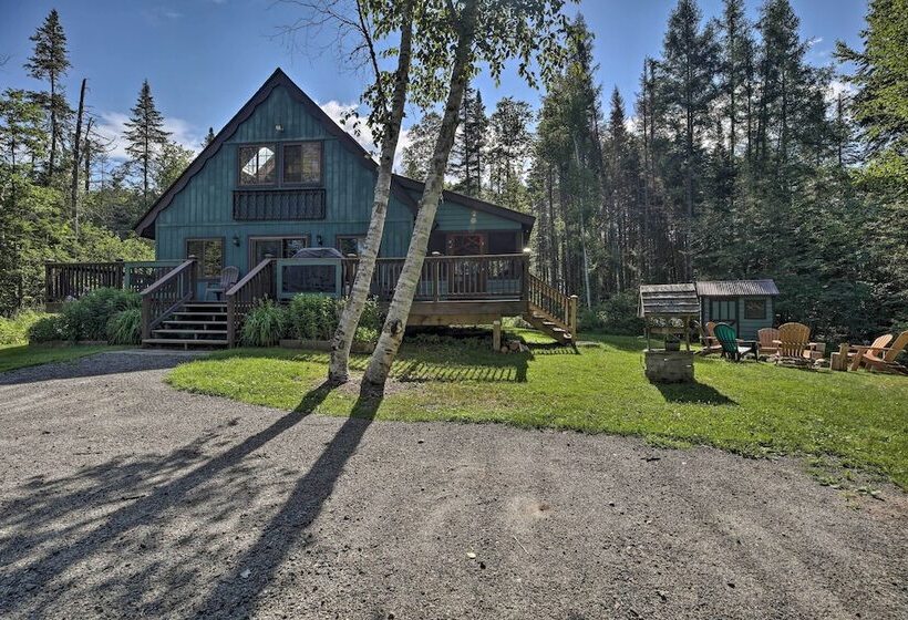 Lake Placid Chalet: Deck & Forest Views!