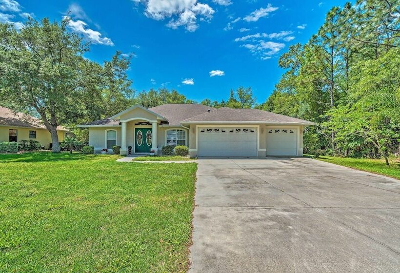 Citrus Springs Oasis   15 Mi To Crystal River!