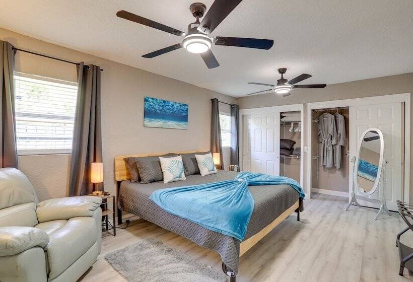 Colorful Coastal Home W/ Pool, 6 Mi To Beach!