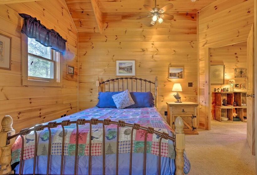 Lake Lure Log Cabin W/ Grill, Near Hiking!