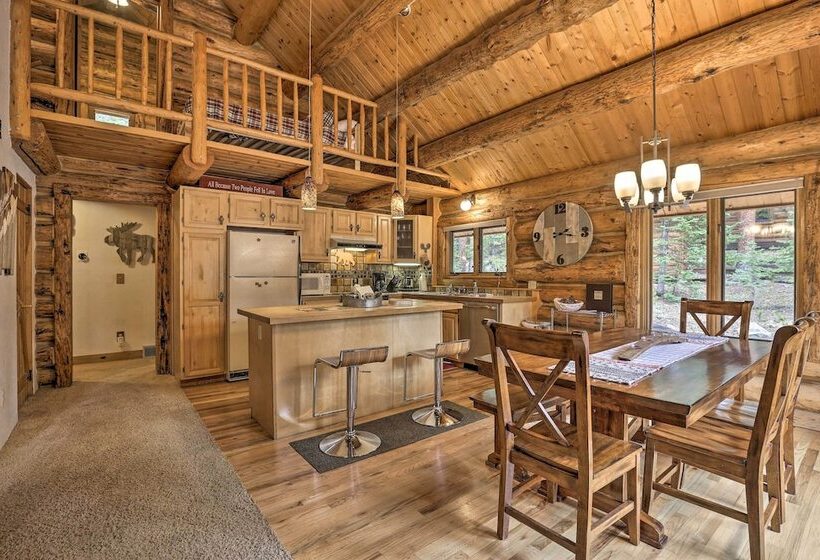 8 Mi To Gondola: Cozy Breckenridge Cabin W/ Deck!