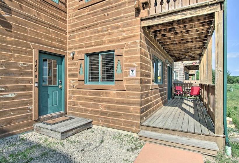 Cozy Three Bears Resort Cabin W/ Deck In Warrens!