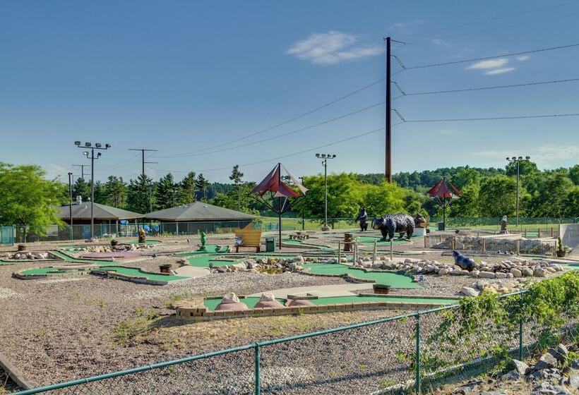 Cozy Three Bears Resort Cabin W/ Deck In Warrens!