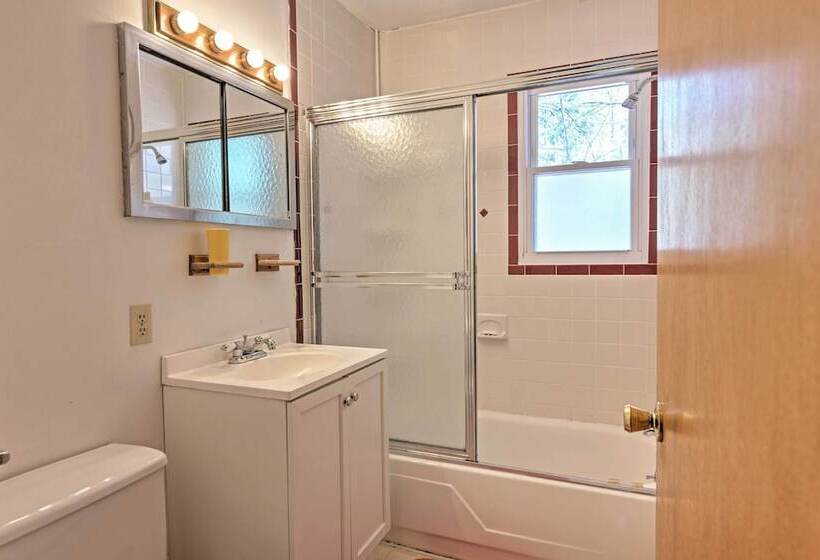 Creekside Arrowhead Lake House W/ Dock & Canoe!