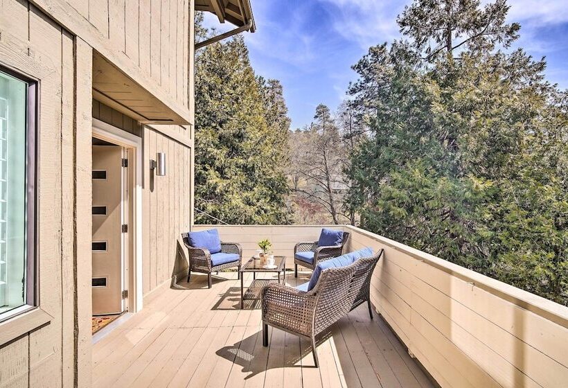 Crestline Cabin W/ Deck: 1 Mi To Lake Gregory