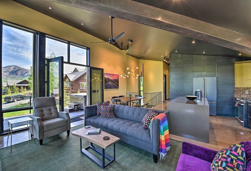 Custom Mt. Crested Butte Home; Walk To The Lifts!