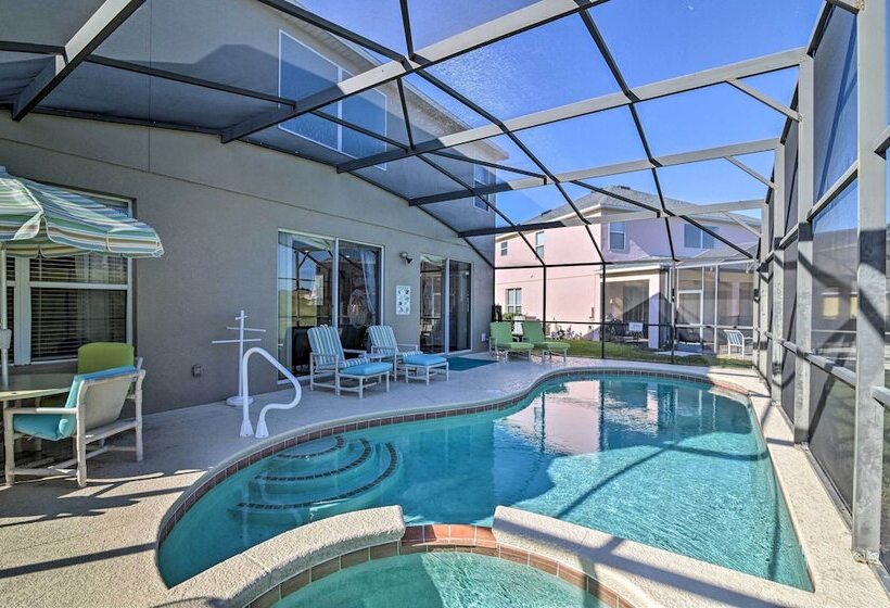 5 Mi To Disney: Emerald Island Poolside Retreat