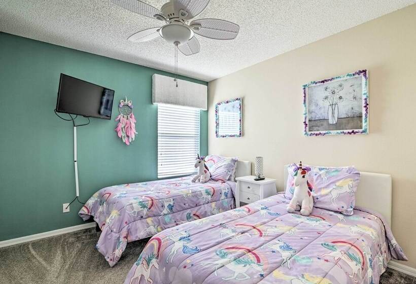 5 Mi To Disney: Emerald Island Poolside Retreat