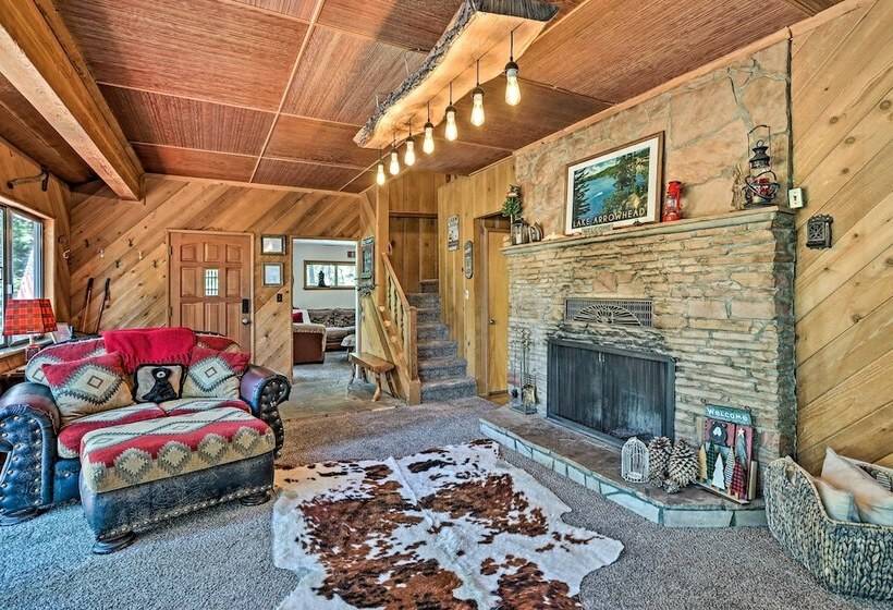 Expansive Retreat W/ Deck, Game Room & Lake Views!