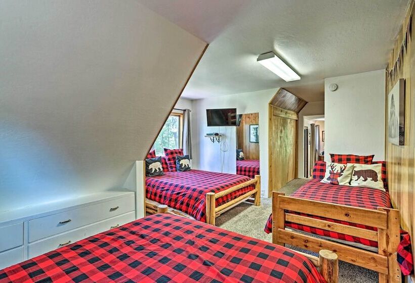 Expansive Retreat W/ Deck, Game Room & Lake Views!