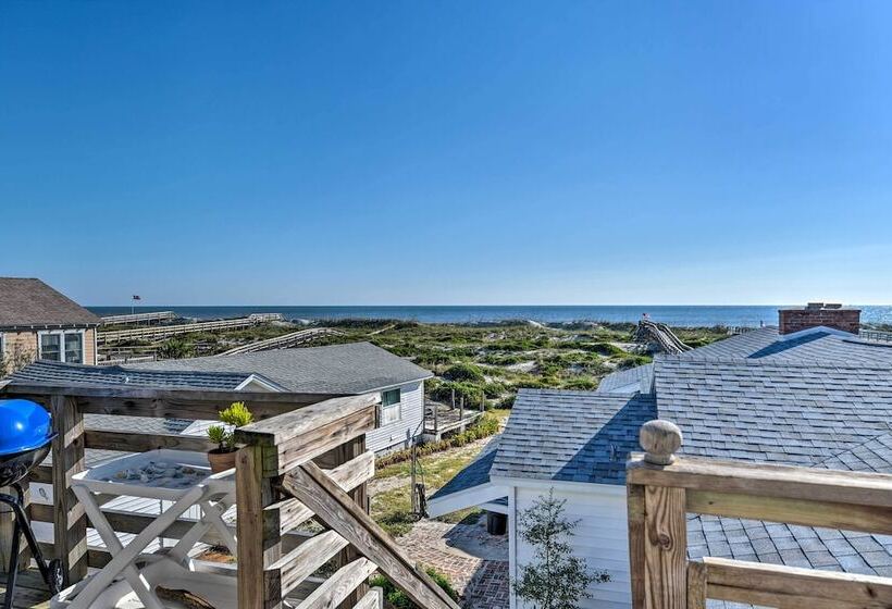Fernandina Cottage W/ Deck + Direct Beach Access!