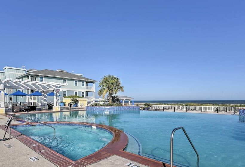 Galveston Resort House Dazzling Bay Vistas!