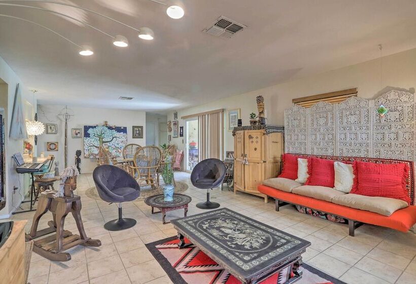 Desert Hot Springs Home W/ Geothermal Mineral Pool