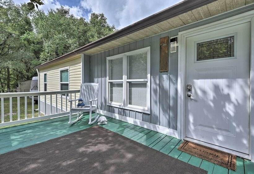 House W/ Deck + Fireplace, Walk To State Park