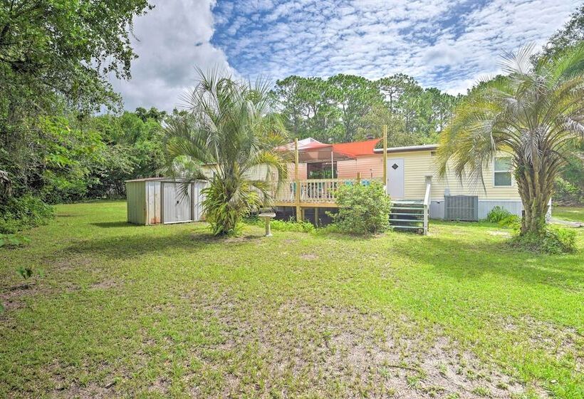 House W/ Deck + Fireplace, Walk To State Park