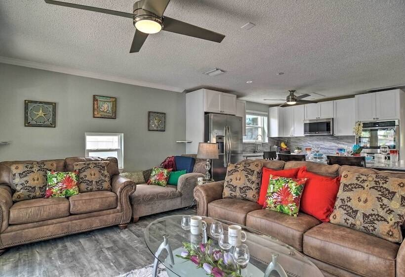 Indian Rocks Beach Home: Dock, Beach & Pool Access