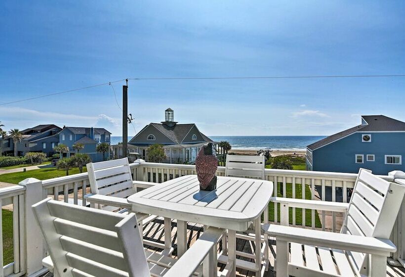 Ocean View Kahala Beach Bliss Home In Galveston!