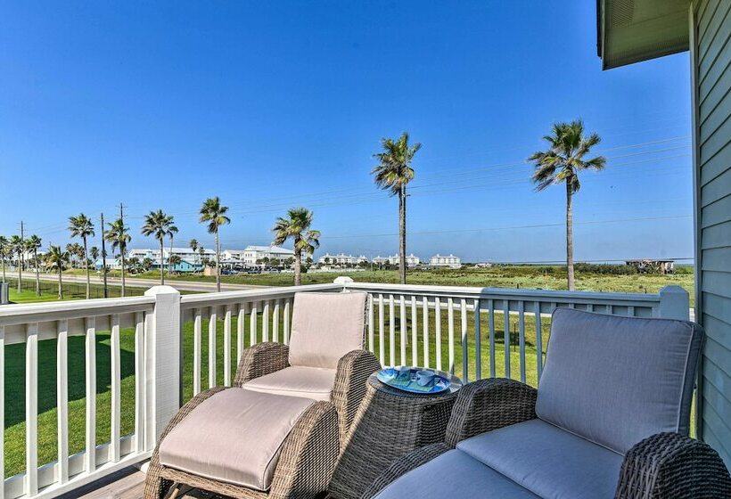 Ocean View Kahala Beach Bliss Home In Galveston!