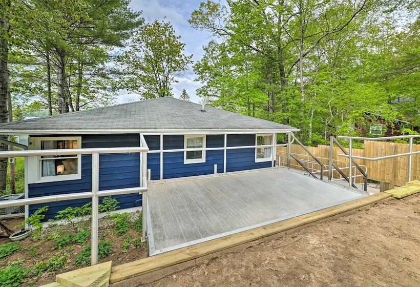 Lakefront Kalkaska Home Near Snowmobile Trails!