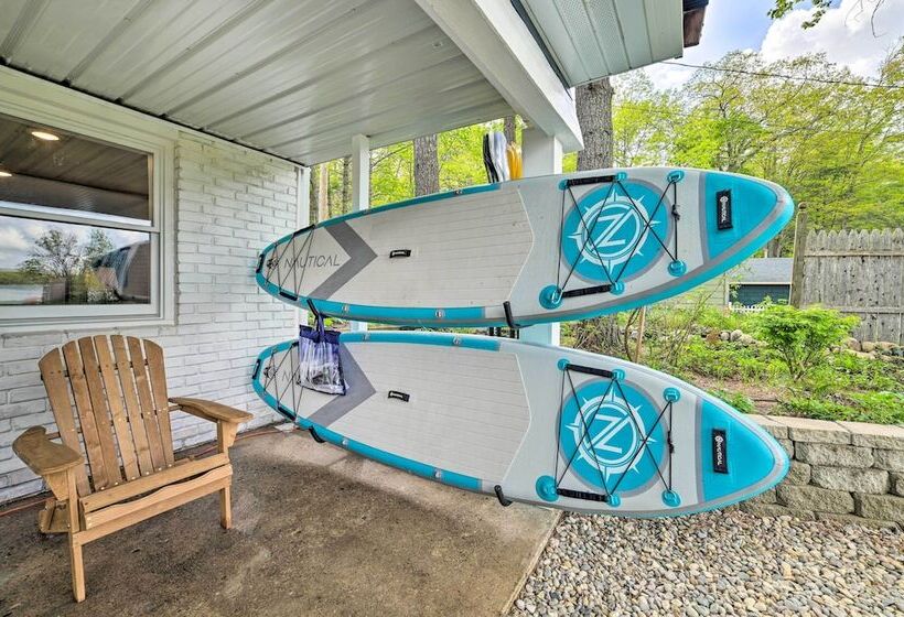 Lakefront Kalkaska Home Near Snowmobile Trails!