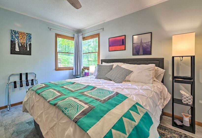 Lakefront Kalkaska Home Near Snowmobile Trails!