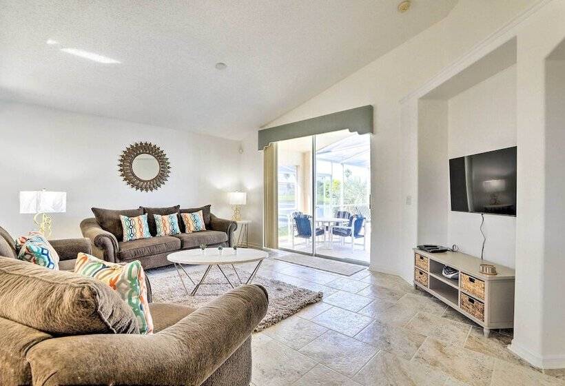 8 Mi To Disney World: Home W/ Lanai + Game Room!