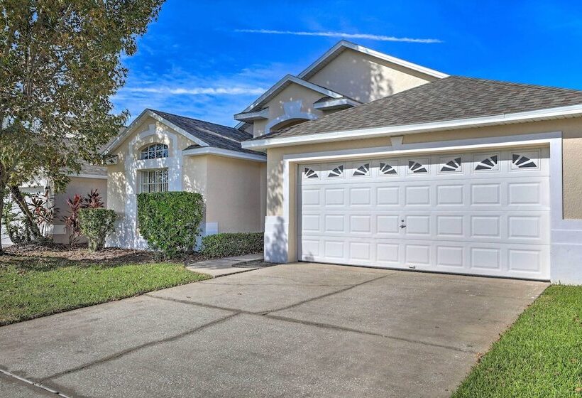 8 Mi To Disney World: Home W/ Lanai + Game Room!