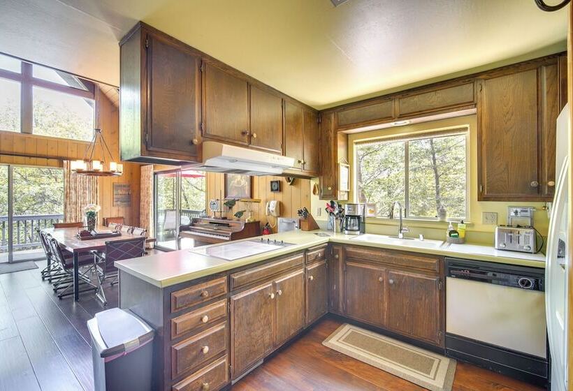 Lake Arrowhead Family Home W/ Game Room