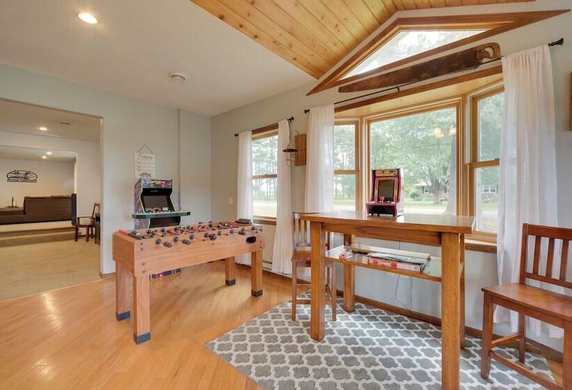 Lakefront Chetek Haven: Dock, Screened Gazebo