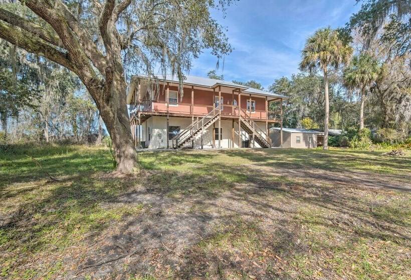 Lakefront Crystal River Home W/ Private Dock!