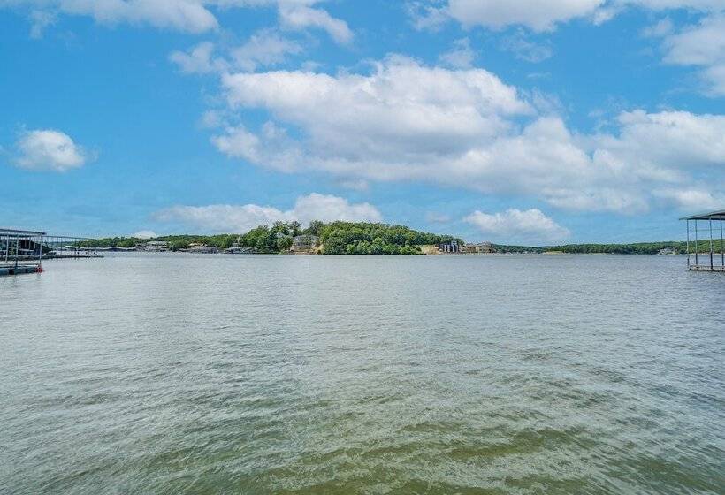 Game Room & Dock: Waterfront Osage Beach Home!