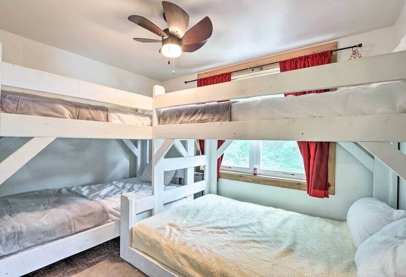 Lakefront Rocky Mount Main House W/ 3 Cabins!