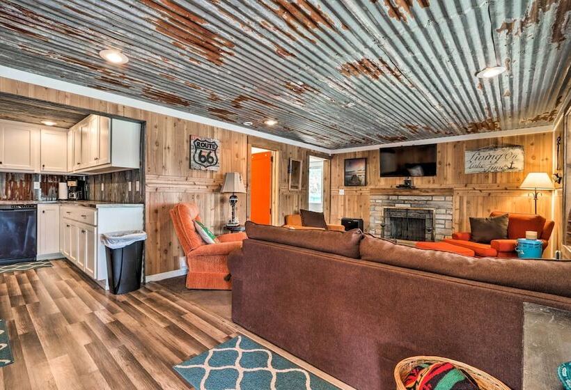 Lakefront Rocky Mount Main House W/ 3 Cabins!