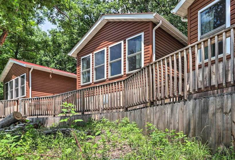 Lakefront Rocky Mount Main House W/ 3 Cabins!