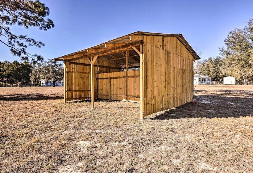 Ocala Equestrian Escape W/ Private Pasture!