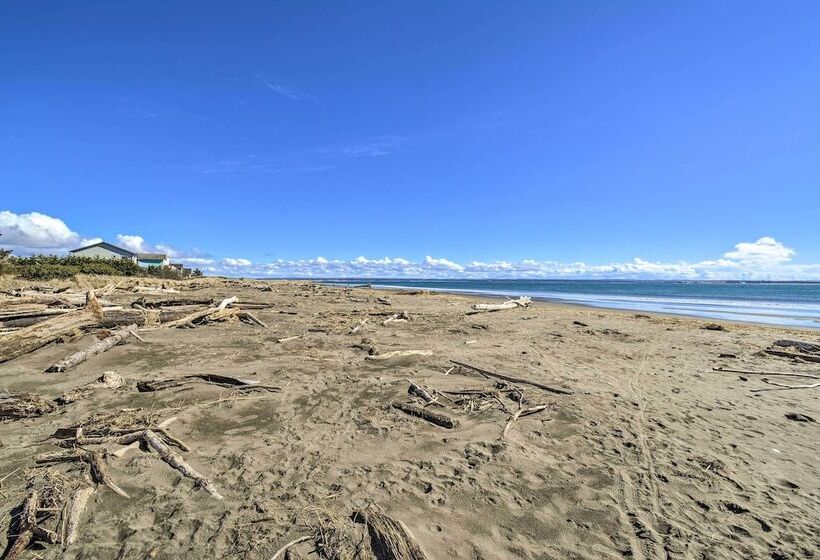 Ocean Shores Retreat W/ Porch & Canal Views!