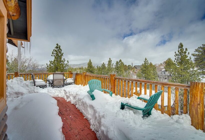 Pet Friendly Big Bear Cabin: 3 Mi To Bear Mountain