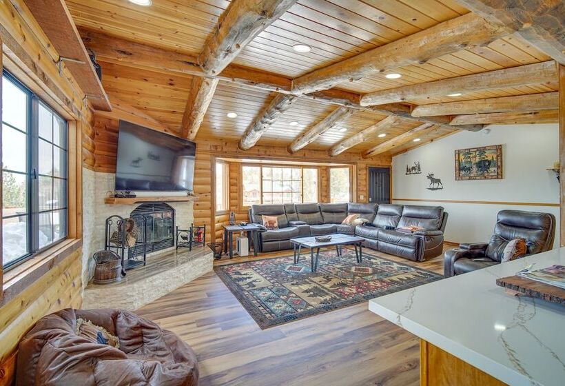 Pet Friendly Big Bear Cabin: 3 Mi To Bear Mountain