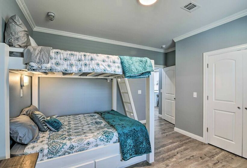 Ocean View + Wraparound Deck: Crystal Beach Home!