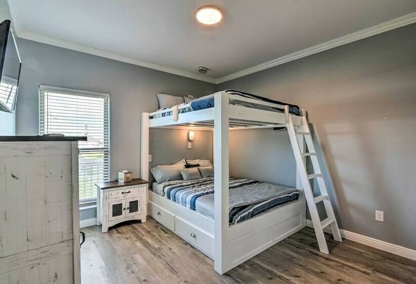 Ocean View + Wraparound Deck: Crystal Beach Home!